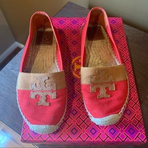 Tory Burch Red Espadrilles